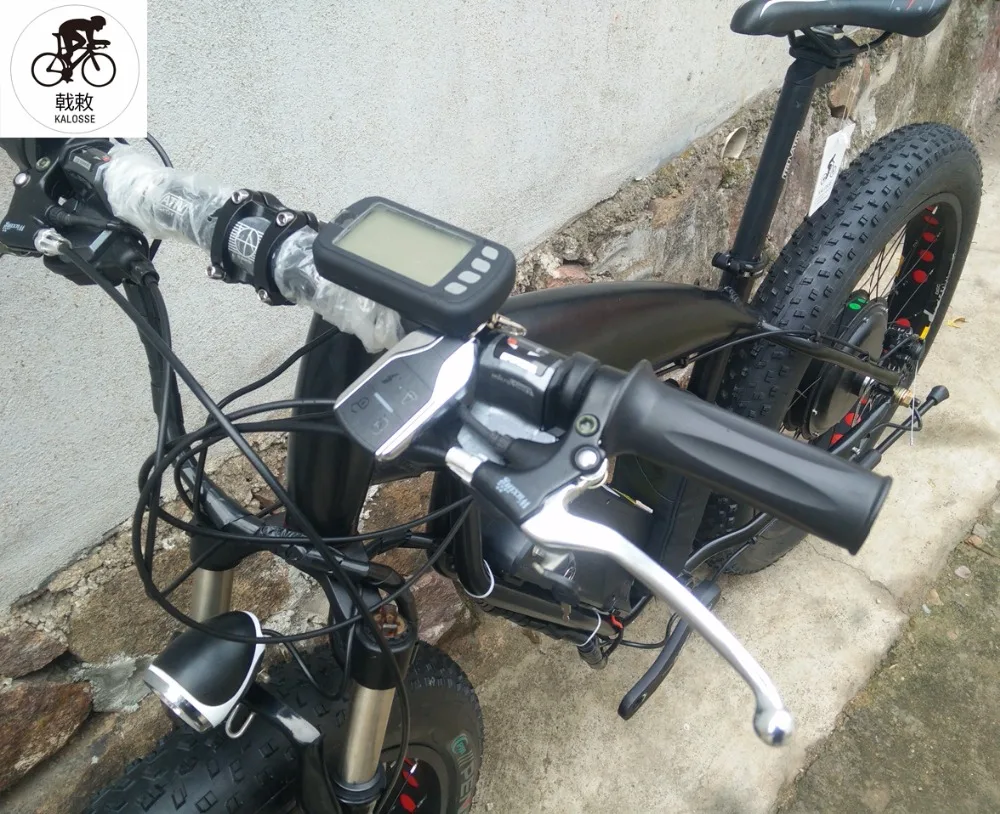 Excellent Kalosse 48V 1000W 26*4.0 tires Beach bicycle electrical snow bike electric mountain bike 27 speed M4000 4 Excellent Kalosse 48V 1000W 26*4.0 tires Beach bicycle electrical snow bike electric mountain bike 27 speed M4000 4