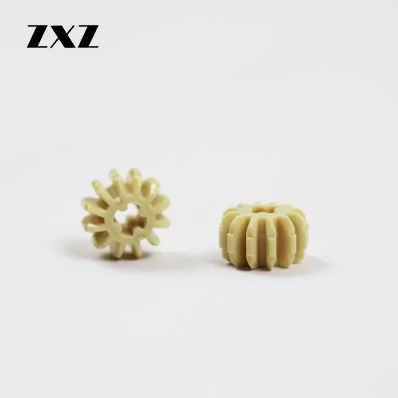 100 шт./лот Новое поступление Technic Gear z12 1.4X0.8CM Совместимость с Legoes 32270 блоки