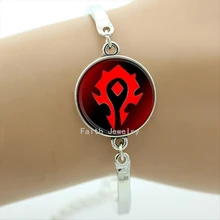 Новые модные мужские браслеты WoW чехол для World of Warcraft Hearthstone браслет классные игровые ювелирные изделия геймер бойфренд подарок BA043