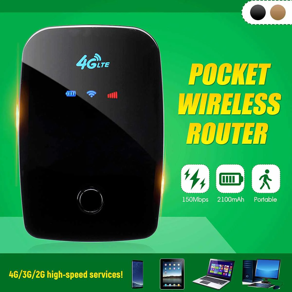 

4G Wifi Router Portable Pocket Mini Router Universal 3G 4G Lte Wireless wi-fi Mobile Hotspot Car Wi fi Router With Sim Card Slot