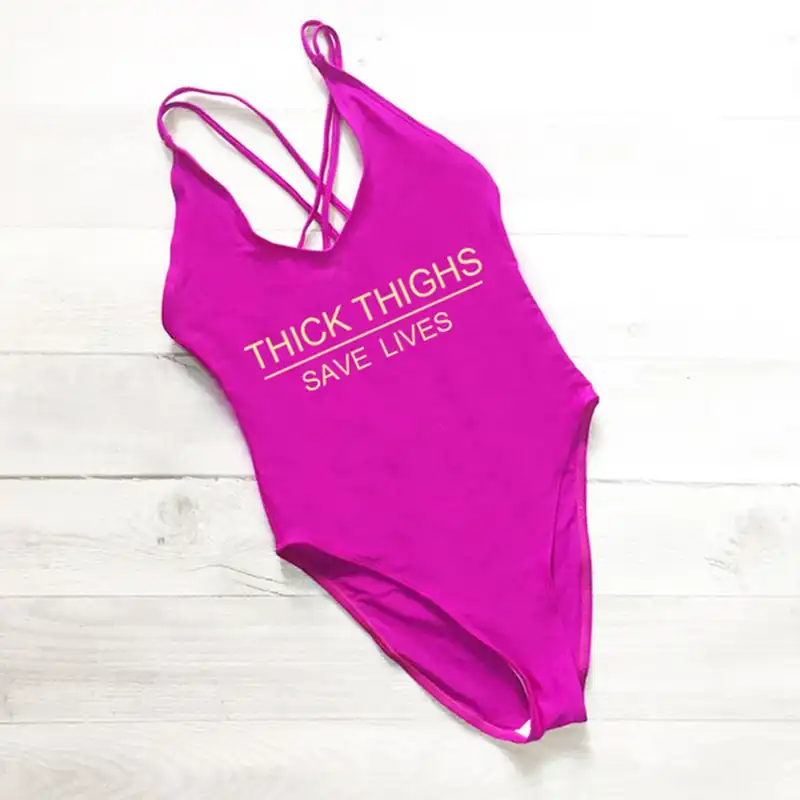 thick thighs saves lives bathing suit