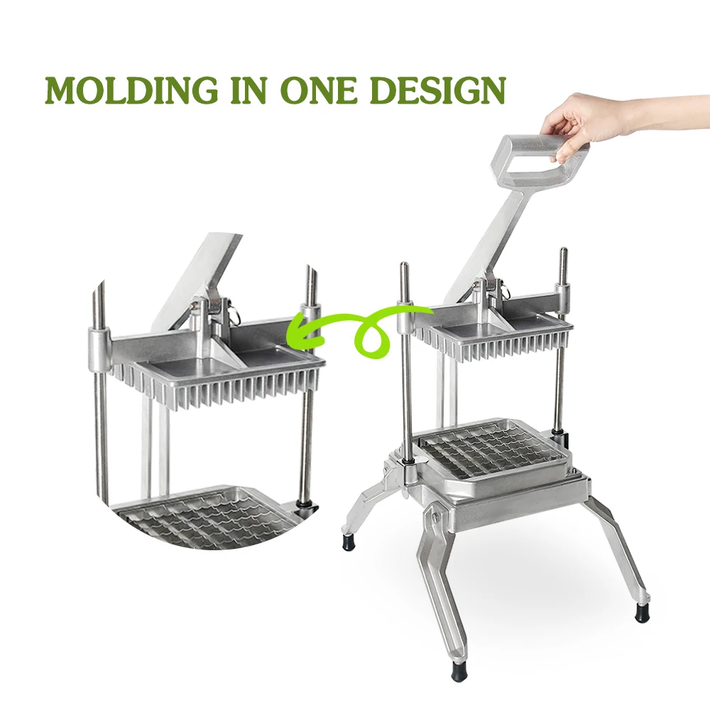  Manual Cutter Commercial Slicer Potato Fries Cutting Machine Cabble Maker Vegetable Fruit Chopper K - 32975645225