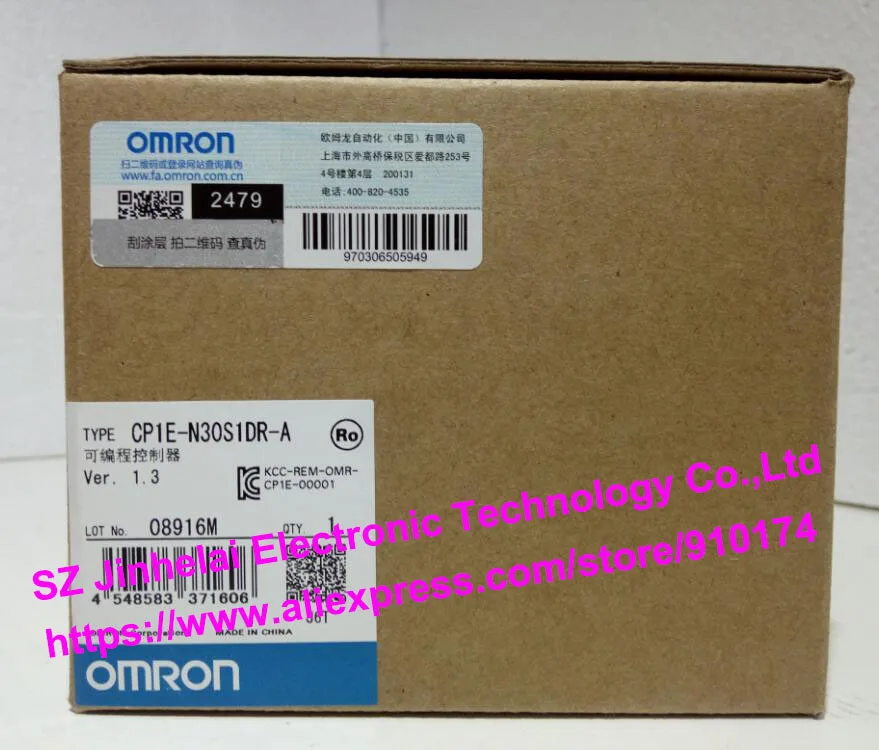 

New and original CP1E-N30S1DR-A PLC controller