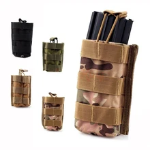 Тактический Молл Открытый верх MPS AEG Одноместный подсумок один M4 M16 подсумок 600D нейлон военные Водонепроницаемый журнал сумка