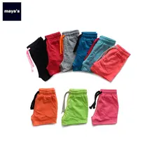 Mayas/Детские Модные хлопковые летние шорты популярная цветная Базовая нижняя одежда для мальчиков и девочек, новая весенняя Милая Домашняя одежда,, 81003