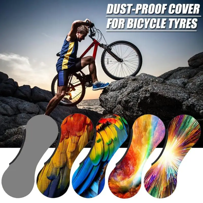 

5 Colors Practical Bicycle Cover Bike Wheels Dust-Proof Scratch-proof Cover Storage Bag Indoor Protective Gear For Mountain Road