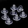 50Pcs/pack Earring Holders Stoppers Soft Nut Silicone Heavy Duty Rubber Earring Backs Sleeves  ► Photo 3/5