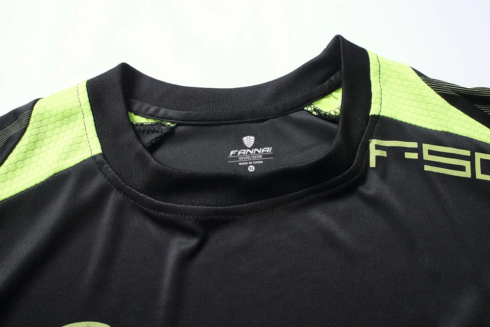 Running Shirt Men Tops Tees Sport O-neck T-shirt Splicing Short Sleeve Gym Training workout Shirts Breathable Sportswear Jerseys
