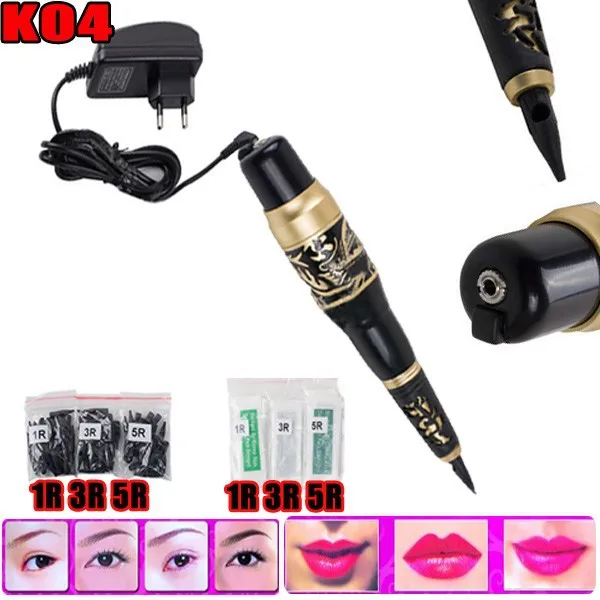 Permanent Makeup Eyebrow Tattoo Pen Machine Make Up Kit Eyebrow Makeup Pen and Drift lip Machine