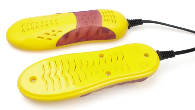 Новые 220 В 10 Вт ЕС Plug гоночный автомобиль форма voilet свет ботинок ног протектор загрузки Запах Дезодорант устройства обувь сухая нагреватель