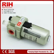 RIH Air Filter Regurator A series Air source treatment components differential pressure drainage type AL3000 03