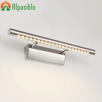 

Guaranteed 100% High Quality 3.5w 7W 9w 10w LED Mirror Front Wall Lights AC85~265V Modern Brief Bathroom LED Wall Lamp lighting