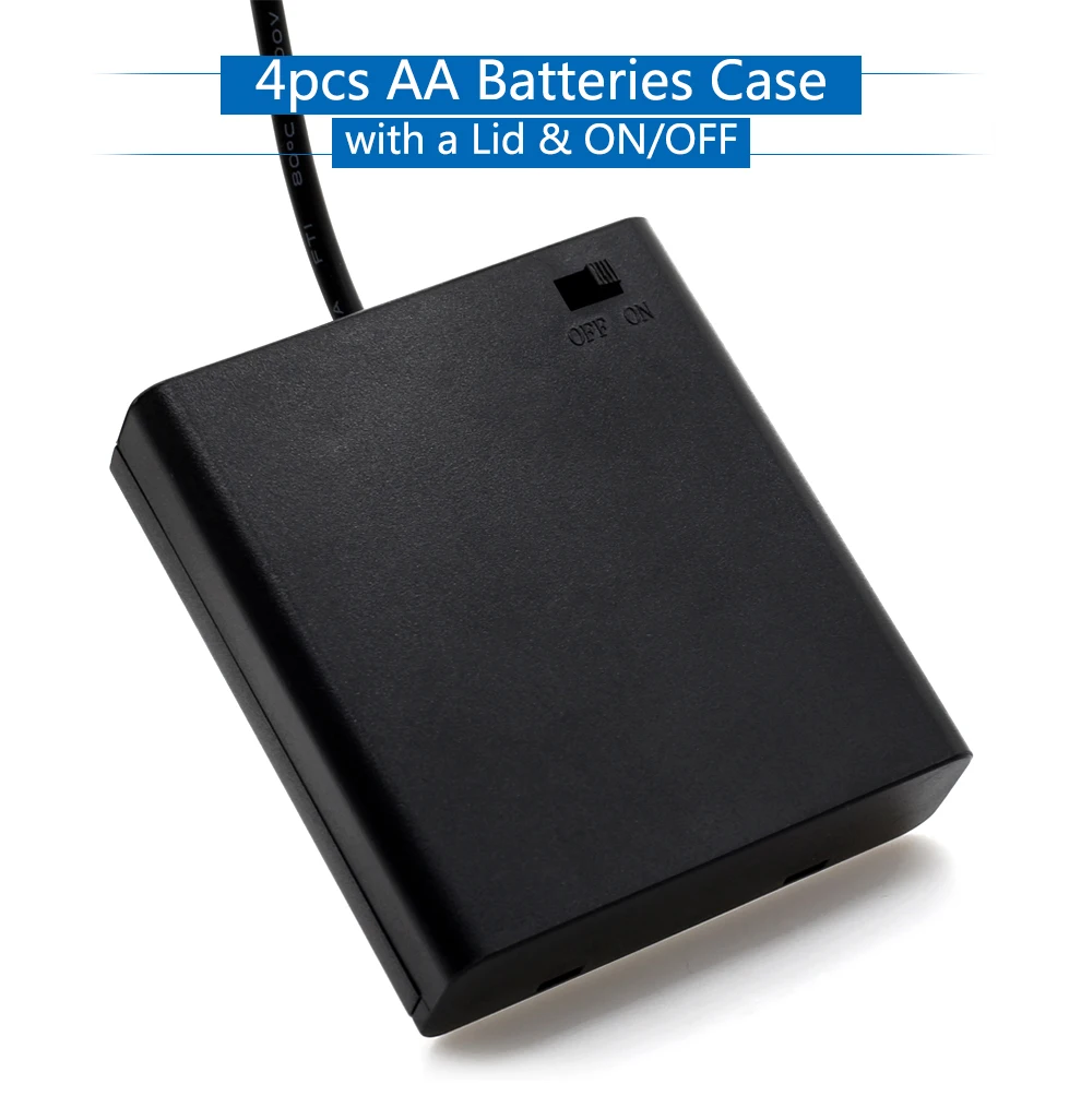 USB батарея коробка для 5 в светодиодные ленты портативный источник питания