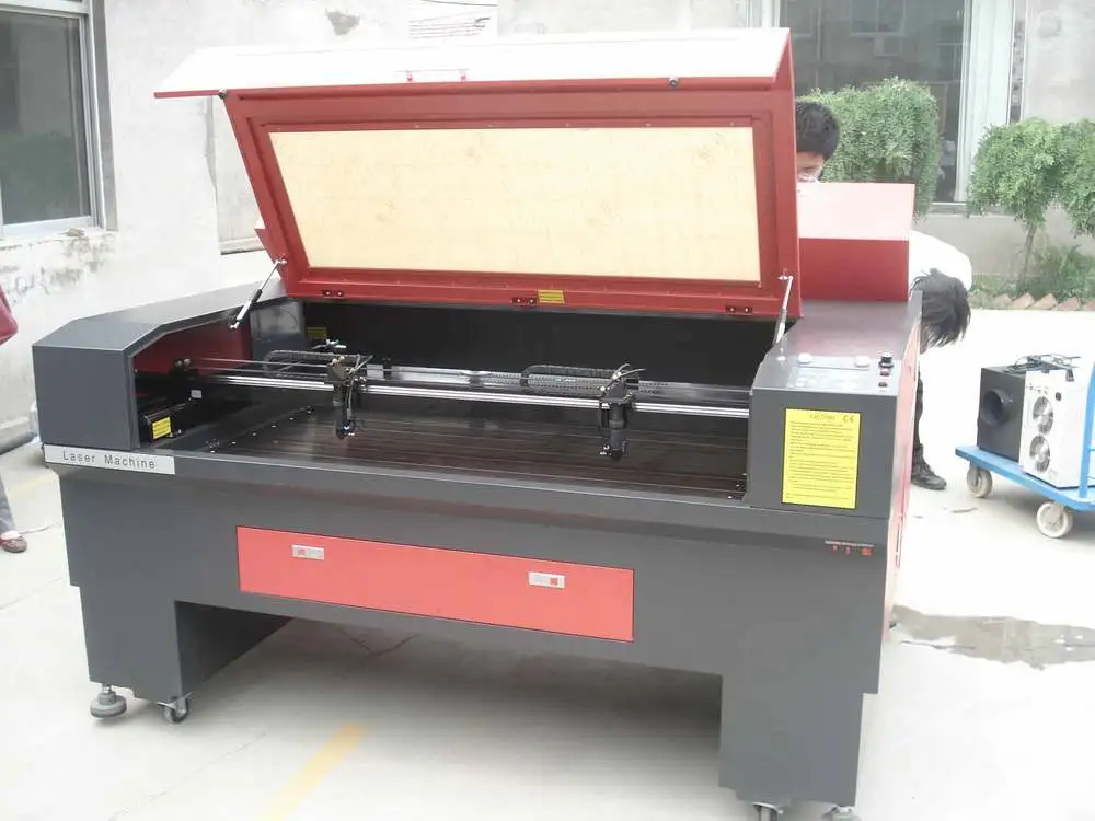 RD1290 Plywood laser cutting machine /fiber laser two headsin Laser