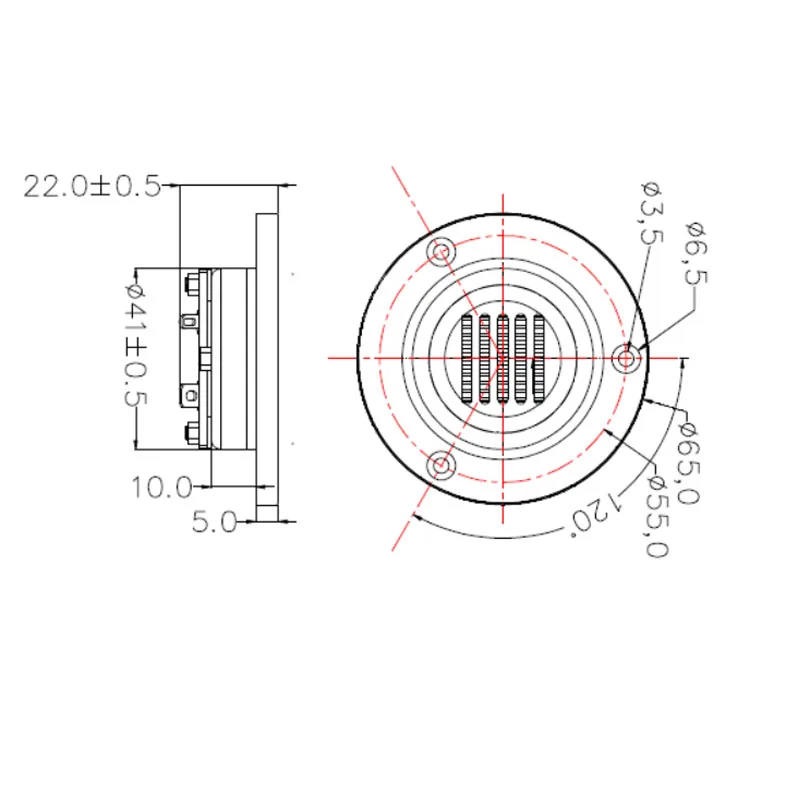 Home Stereo Air Motion Transformer Ribbon Tweeters