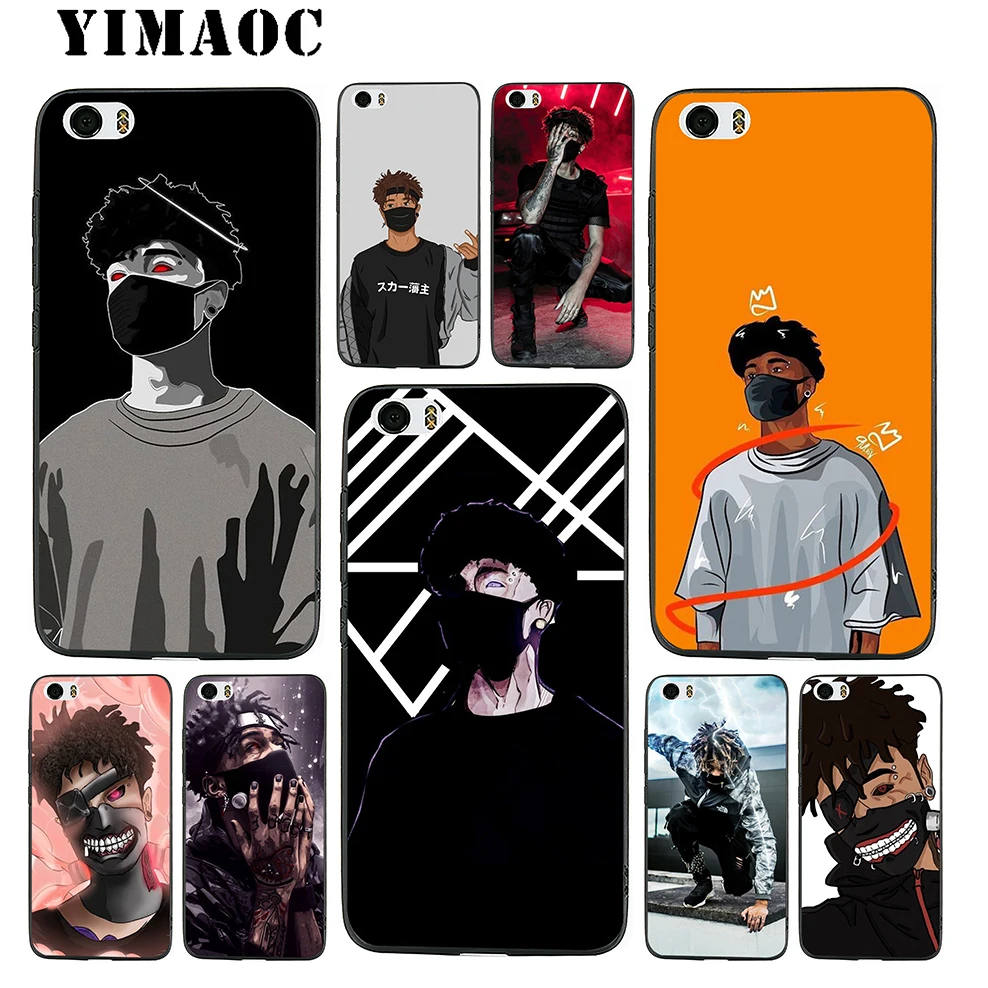 

YIMAOC Scarlxrd J Bad boy Soft Silicone Case for Xiaomi Redmi Note 9 Mi 8 Se 7 6 6A A1 A2 4X 4A 5A 5 MAX 3 MiA1 A2