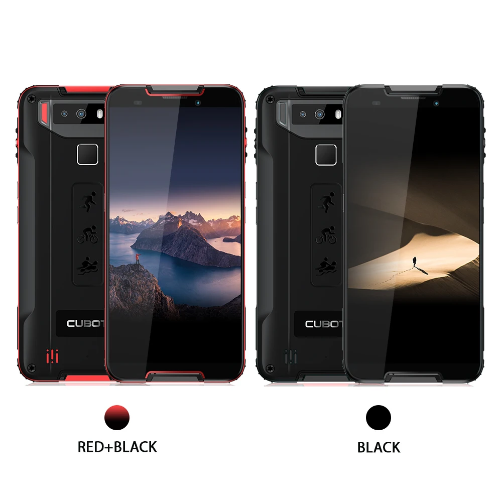 Cubot Quest Cellphone IP68 Sports Rugged Phone Helio P22 Octa-Core 5.5