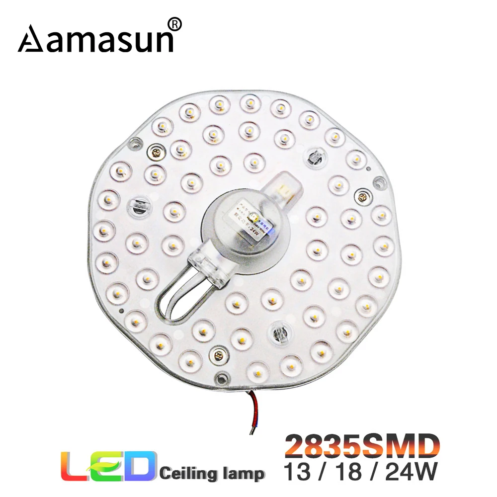 Ceiling Lamp LED AC220V 230 240V 12W 18W 24W LED Replace Ceiling Lamp Lighting Source Convenient