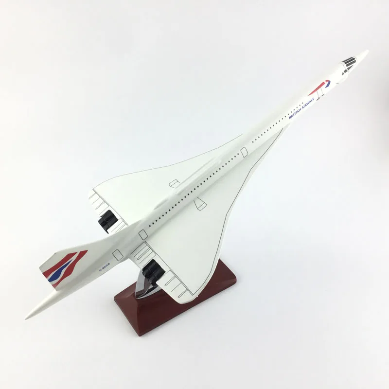 Goedkoop GRATIS VERZENDING 45 47 CM CONCORDE BRITSE AIRWAYS MODEL VLIEGTUIG VLIEGTUIGEN MODEL SPEELGOED VLIEGTUIG VERJAARDAGSCADEAU