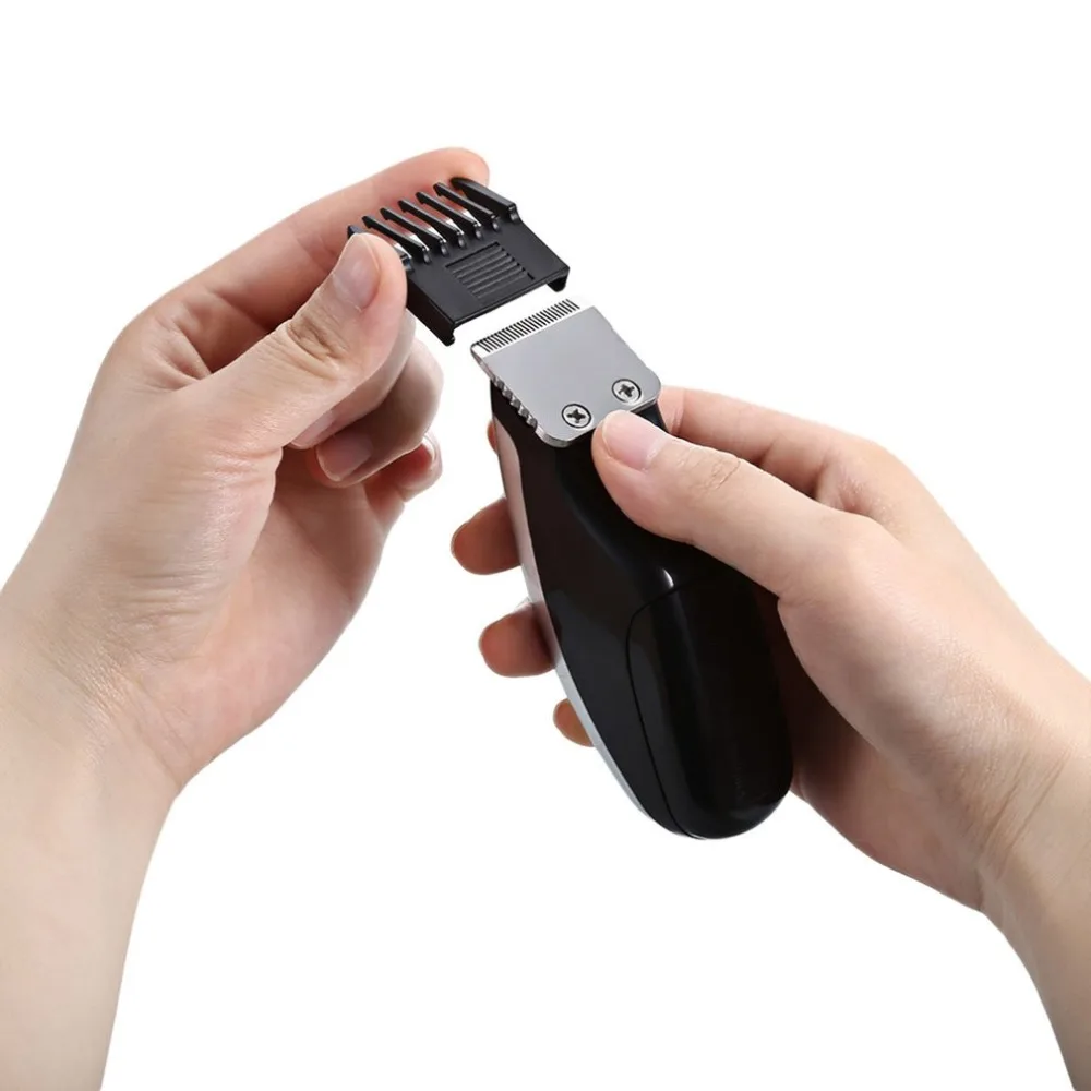 KEMEI KM-666, профессиональный триммер для бороды, машинка для стрижки волос, электрическая машинка для стрижки волос, Машинка для удаления волос