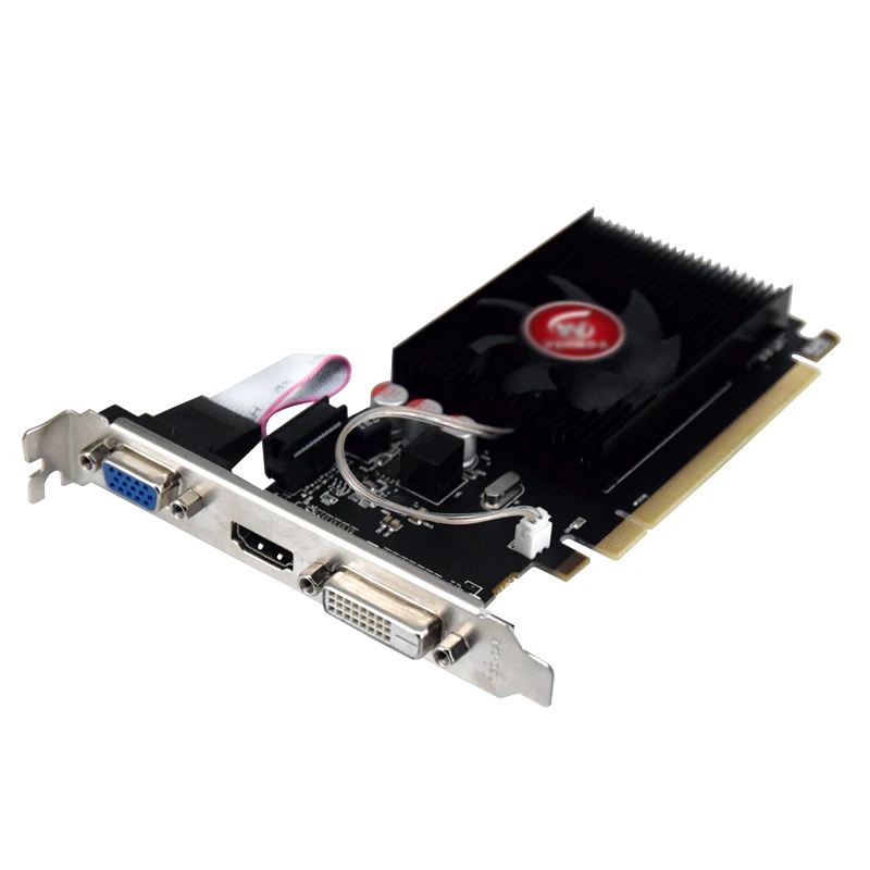 Tanie Oryginalne karty graficzne GPU Veineda HD6450 2GB karta graficzna DDR3 HDMI pci express do gier ATI Radeon