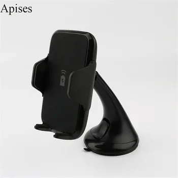 

Wireless Charger 10W For Samsung Galaxy S8 Plus Qi Charging For Phone Universal Car Holder Wireless Charger Stand Station