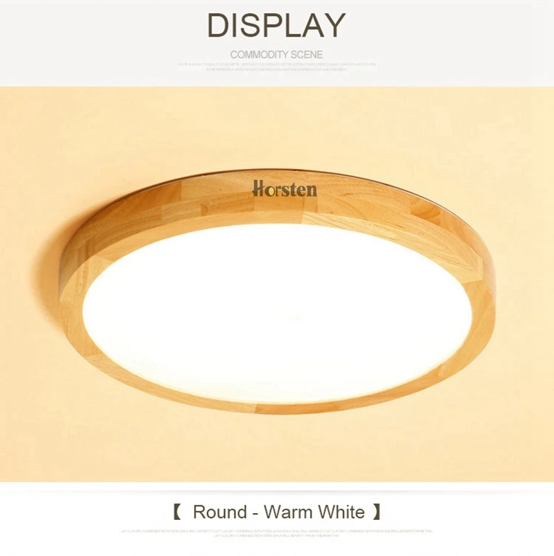 Nordic Simple Modern OAK Wood Ceiling Lamp Ultra thin Japanese LED Ceiling Lights For Bedroom Living Room Kitchen Study Balcony (14)