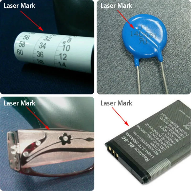  high resolution good quality 20W/30W fiber laser marking machine for glasses watch and clocks compu