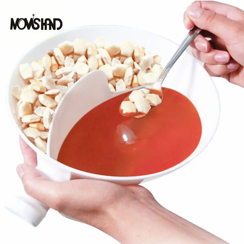 

MOM'S HAND Multifunctional Plastic Snacks Containers Separate Containers for Snacks and Milk