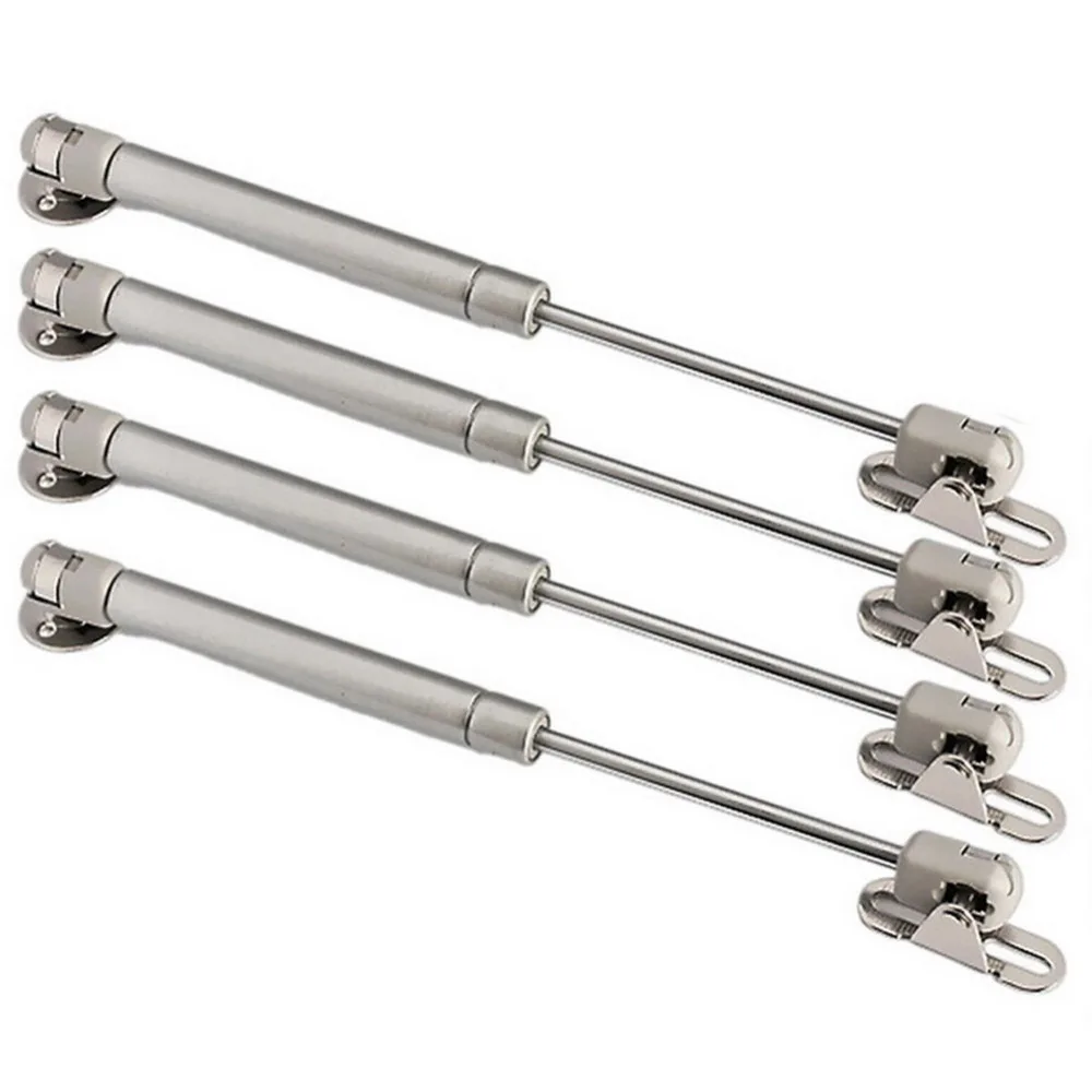 6pcs 100N/22.5lb Hydraulic Gas Support Cabinet Spring Brass Cover Down