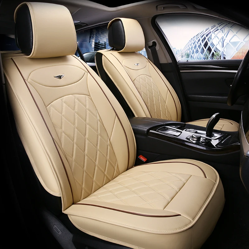 Leather material Full Car Seat Cover for Renault Latitude/Clio/Clio