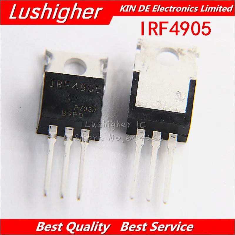 50 шт. IRF4905 TO220 TO 220 IRF4905PBF мощный MOSFET новый оригинальный|mosfet to-220|mosfet powermosfet 100pcs |