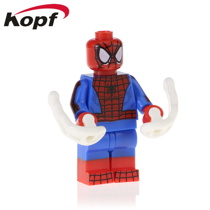 

XH 1137 Single Sale Building Block Spider-Man Super Heroes Scorpion Spider-Gwen Bricks Figures Learning Children Gift Toys