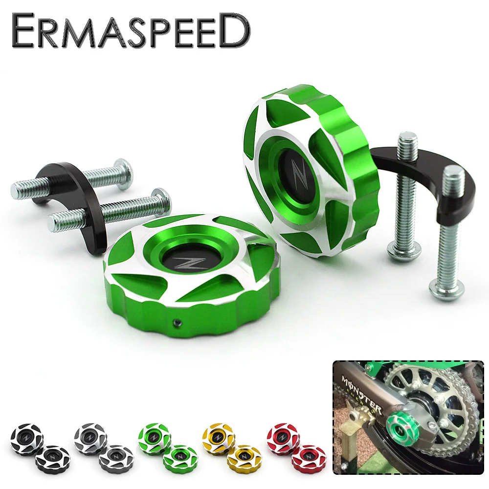 

CNC Aluminum Motorcycle Rear Wheel Fork Decoration Hole Cover Bracket Protector for KAWASAKI Z1000 Z1000SX 2010-2016