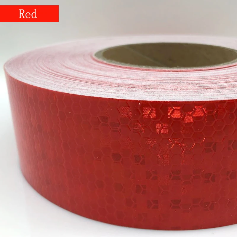 5cmx50m Reflective Material Tape Sticker Automobile Motorcycles Safety Warning Tape Reflective Film Car Stickers