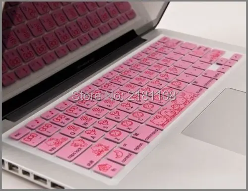 

US Version Silicone Keyboard Cover Protector USA CA For Macbook Air Pro 13" 15" 17