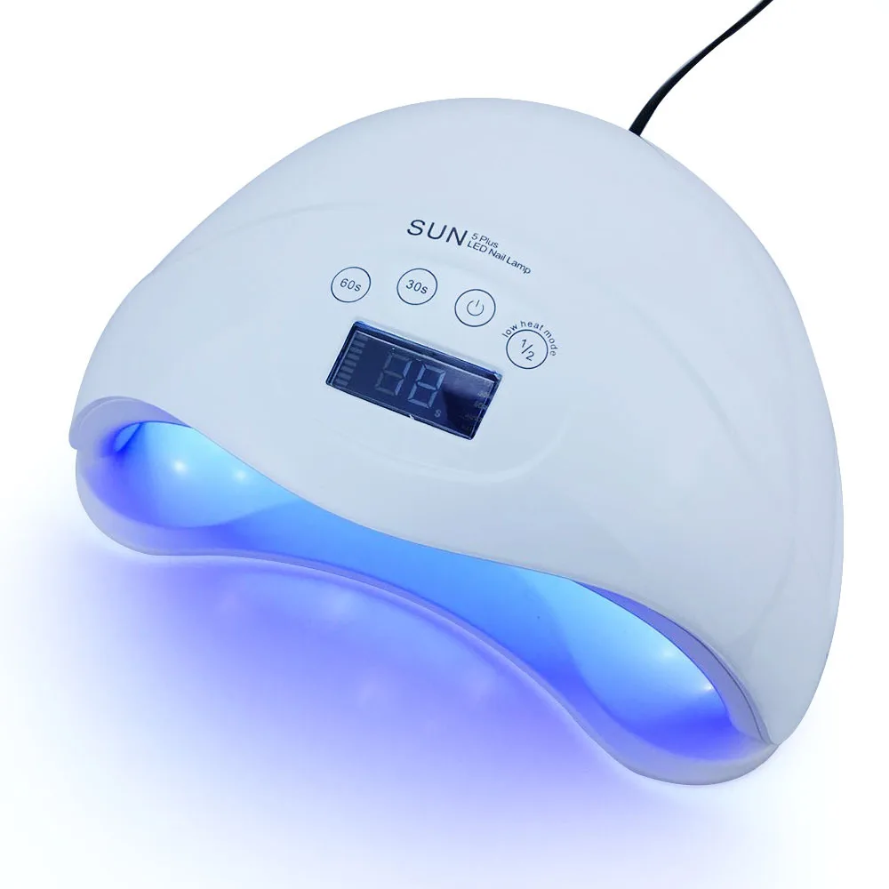 

48W LED UV lamp Nail Dryer Fast Curing All Gel Nail Art Tools for Nail Gels Lacquer Portable Power Supply lamp Nail Dryer