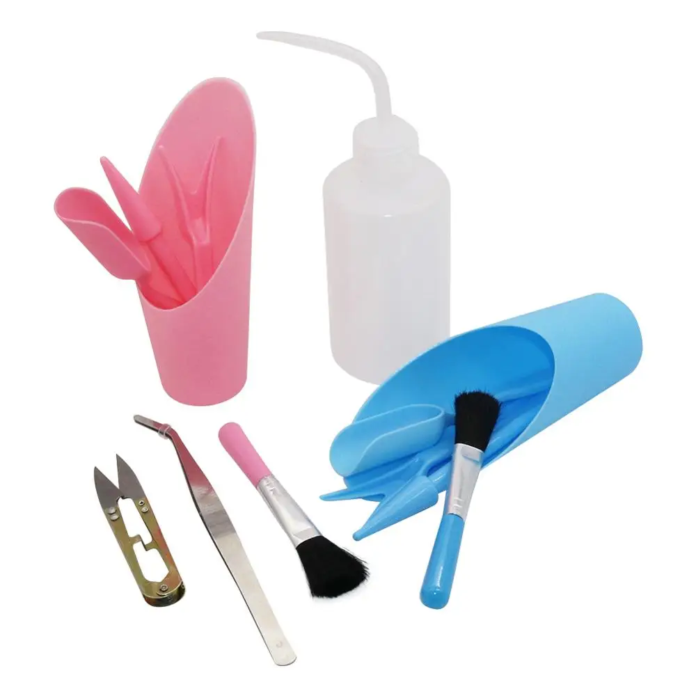 

1 Set Plant Mini Transplant Tool Kit Include 8 Pcs Tools Garden Succulent Bonsai Seedling Shovel Brush Widger Accessories