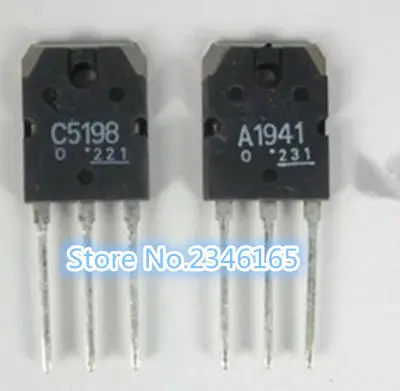 10 шт. 5 пар 2SC5198 2SA1941 TO3P (5 A1941 + C5198) TO 3P|Реле| |