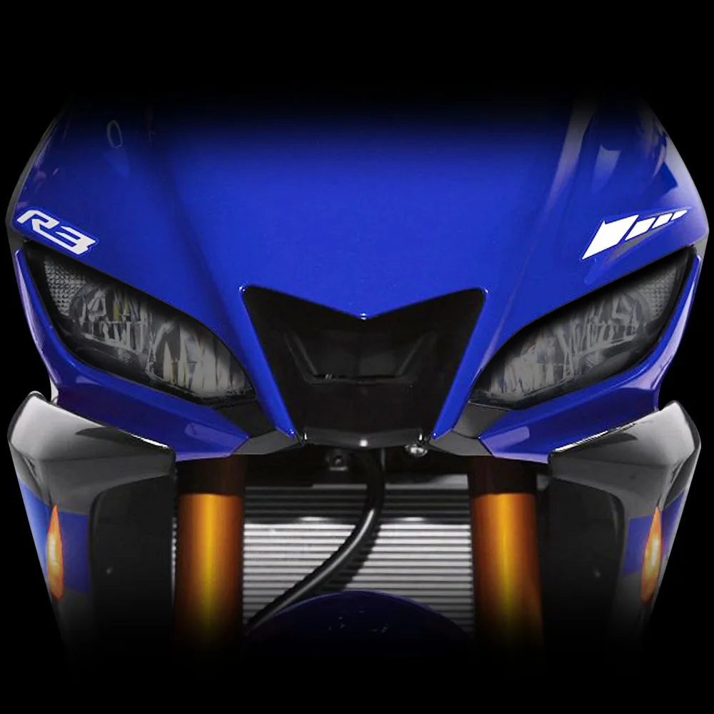 KODASKIN аксессуары для мотоциклов ABS фар Защитная крышка для экрана фар Защита подходит для YAMAHA YZF R3