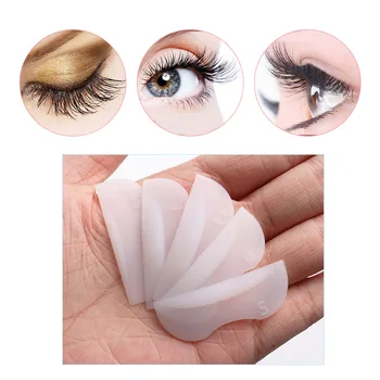 

EyesLash perming immediate care eye patch series Lash Lifting tools Protect Eyelid Dolls Affine Eye Patch Silicone 5 pairs/Pack