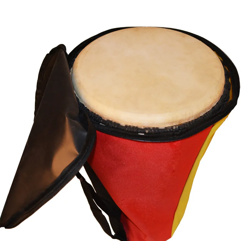 Wholesale 8 10 12 13 inches waterproof 4 colors stitching Djembe drum package soft gig thin bag