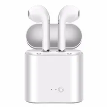 I7S TWS Bluetooth Headphones Portable Wireless Earphones With Charging Box mini bluetooth headsets Universal Type TWS felkin i7s tws wireless bluetooth headphone portable bluetooth earphone i7s tws with charging box bluetooth headset for iphone
