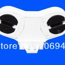 Двойной головкой T5 держатель лампы T5 флуоресцентная лампа гнездо 500 v/2a для 15-80 w светодиодные трубки