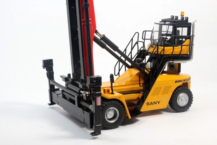 KDW SANY EMPTY CONTAINER CRANE STACKER metal diecast 1/50?1/55【BLUE yellow】 
