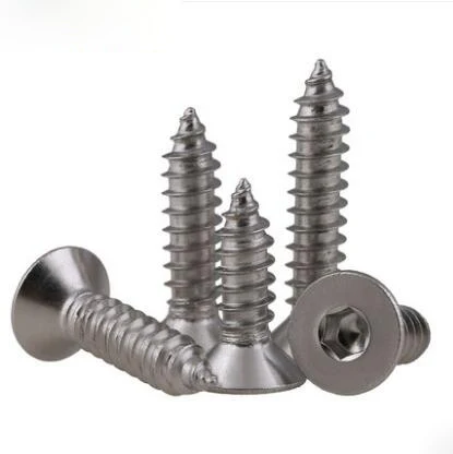 

2pcs M10 Stainless Steel Countersunk Head Hexagonal Self Tapping Screw Flat Head Screws bolt bolts 40mm-70mm length