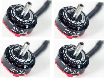 Emax RS2205S 2300KV бесщеточный двигатель для FPV Racing Quad drone (4 шт./лот)|motor start|motor guidemotor oil