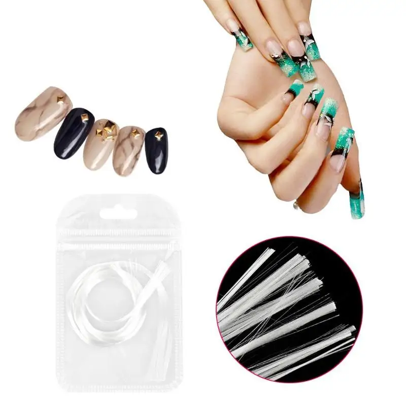 

1/1.5/2M Nail Extension Fiberglass Glass Nail Form Acrylic Tips Fiberglass Nails Extension Nails Building Gel
