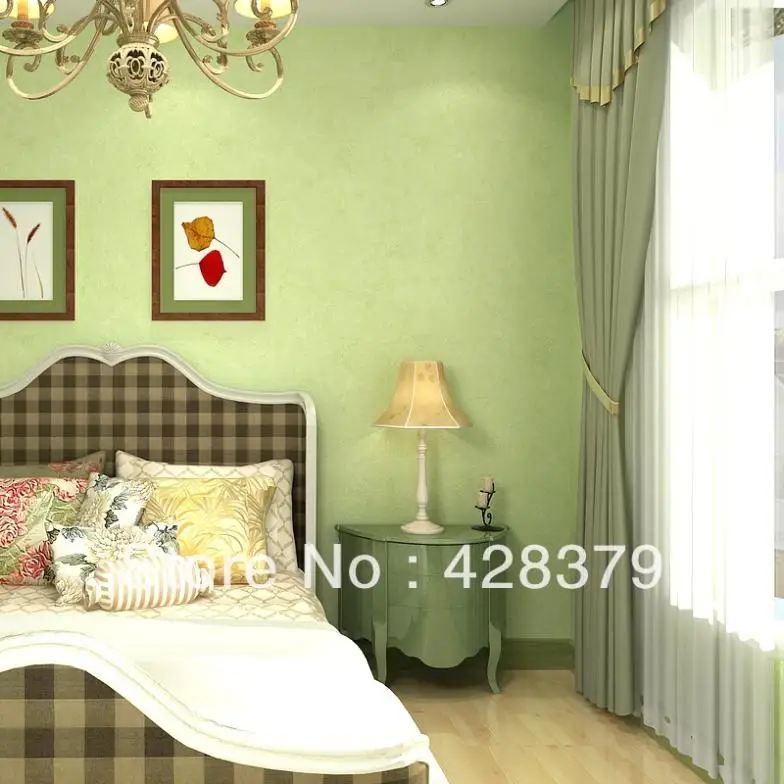 Non Woven Wallpaper Bedroom Living Room Modern Minimalist