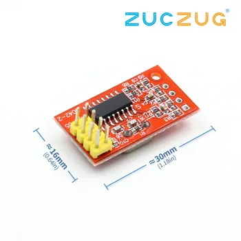 

AD7705 Dual 16 bit ADC Data Acquisition Module Input Gain Programmable SPI Interface TM7705